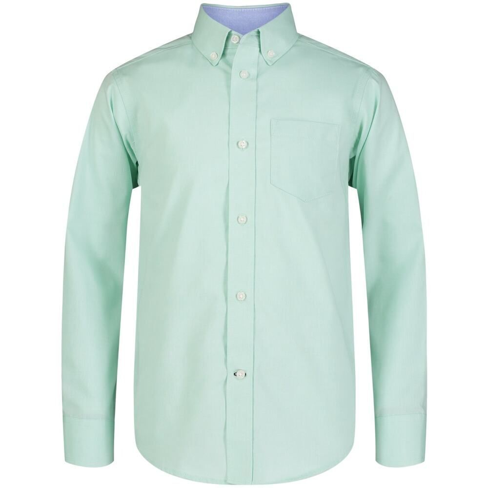 Tommy Hilfiger Boys Yucca Mint Button Down Shirt Size 18